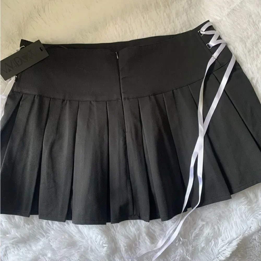 DOLLS KILL BLACK MINI SKIRT